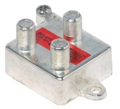 Steren: Vertical 2 Way Coaxial Cable Splitter