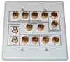 Vanco HTWP62 6.2 Surround Sound 2 Gang Speaker Wall Plate