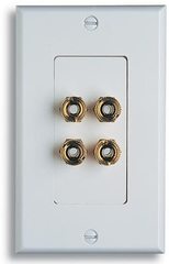 Linear: LS4 Dual Speaker Wall Plate