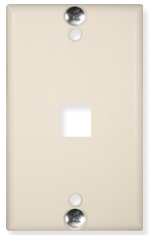 ICC Cabling Products: IC107FFWAL Phone Wall Plate