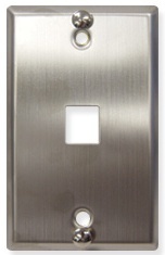 ICC Cabling Products: IC107FFWSS Phone Wall Plate