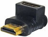 528-001 Professional Grade HDMI Jack to Plug 90 Degree HDMI Adapter