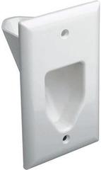 Datacomm: 45-0001-WH White Home Theater Plate 