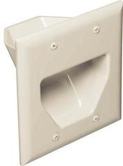 Datacomm: 45-0002-LA 2 Gang Home Theater Plate 