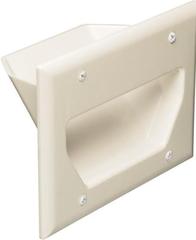 Datacomm: 45-0003-LA 3 Gang Home Theater Plate 