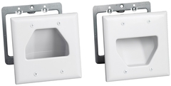 Datacomm: 50-3332-WH-KIT Cable Organizer Kit
