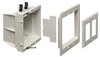 Arlington Industries DVFR2W Double Gang Recessed Electrical Box 