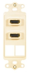 ICC Cabling Products: IC107DDHAL Dual HDMI Decora Insert