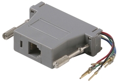 Cabling Plus: DB25 Male to 8x8 Modular Adapter
