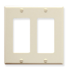 ICC Cabling Products: IC107DFDAL 2 Gang Decora Faceplate