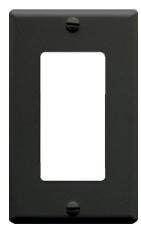 ICC Cabling Products: IC107DFSBK 1 Gang Decora Faceplate