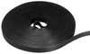 Rip-Tie W-75-MRL-BK Black 3/4" Velcro WrapStrap 75 Feet 