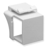 ICC Cabling Products IC107BN0WH White Keystone Blank Inserts 10 Pack