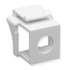 ICC IC107BN2WH White Cable FEEDTHROUGH Keystone Inserts 10 Pack