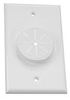 Midlite 1GWH-GR1 Single Gang Wireport Cable Wall Plate with Grommet  