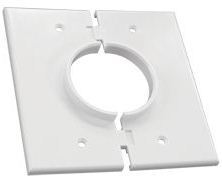 Midlite: 2GSWH Splitport Wall Plate