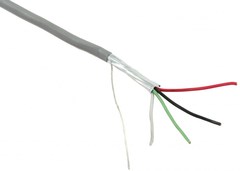 Shielded Wire, 18 Gauge. 4 Conductor - Steinair Inc.