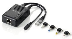 LevelOne: POS-1002 5-12V DC PoE Splitter
