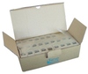 ICC IC107BC2IV Ivory 2-Port Surface Mount Box 25 Pack