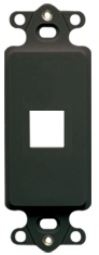 ICC Cabling Products: IC107DI1BK 1 Port Decora Insert