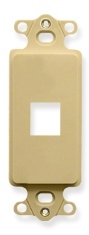 ICC Cabling Products: IC107DI1IV 1 Port Decora Insert