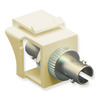 ICC IC107ST2IV ST Fiber Keystone Adapter Module Ivory