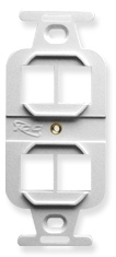 ICC Cabling Products: IC1074PIWH White 4 Port Electrical Insert  
