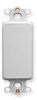 ICC Cabling Products IC630DIBWH White Decora Blank Insert 