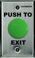 SECO-LARM: SD-7201GC-PEQ Request-To-Exit plate