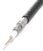 Direct Burial Rated RG6 Quad Shield Coaxial Cable 60% 3.0 GHz 1000ft Spool Black