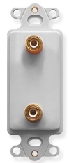 ICC Cabling Products: ICRDSSBPWH Binding Post Decora Insert