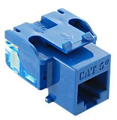 ICC Cabling Products: IC1078E5BL Cat5e Keystone Jack