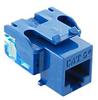 ICC IC1078E5BL EZ Cat5e Modular Keystone Jack Blue
