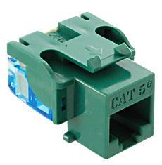 ICC Cabling Products: IC1078E5GN Cat5e Keystone Jack