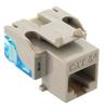ICC IC1078E5GY EZ Cat5e Modular Keystone Jack Gray