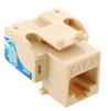 ICC IC1078E5IV EZ Cat5e Modular Keystone Jack Ivory