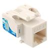 ICC IC1078E5WH EZ Cat5e Modular Keystone Jack White