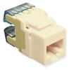 ICC IC1078F5AL High Density Cat5e Modular Keystone Jack Almond