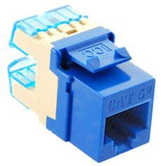 ICC Cabling Products: IC1078F5BL HD Cat5e Keystone Jack