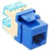 ICC IC1078F5BL High Density Cat5e Modular Keystone Jack Blue