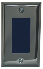Channel Vision: 6200-242 Chrome Finish Single Gang Flush Mount Camera