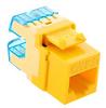 ICC IC1078F5YL High Density Cat5e Modular Keystone Jack Yellow