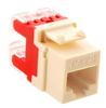 ICC IC1078F6AL High Definition Cat 6 Modular Keystone Jack Almond