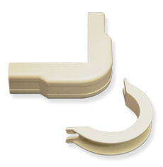 ICC Cabling Products: ICRW33UCIV 1 1/4 Ivory Outside Corner and Base