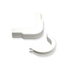 ICC Cabling Products ICRW33UCWH 1 1/4 White Outside Corner and Base 