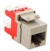 ICC IC1078F6GY High Definition Cat 6 Modular Keystone Jack Gray