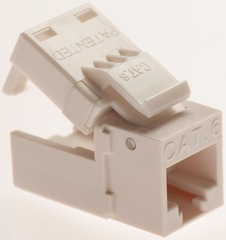 Platinum Tools: 706WH-1 White Keystone Cat6 EZ-SnapJack 10 Pack
