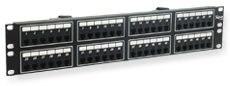 ICC Cabling Products: ICMPP048T2 48 Port 6P4C Rack Mount Telco Patch Panel 