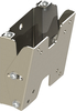 VMP FP-SFT Small Flat Panel Flush Mount with Tilt Silver