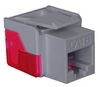 ICC IC1078L6GY EZ Cat 6 Modular Keystone Jack Gray
